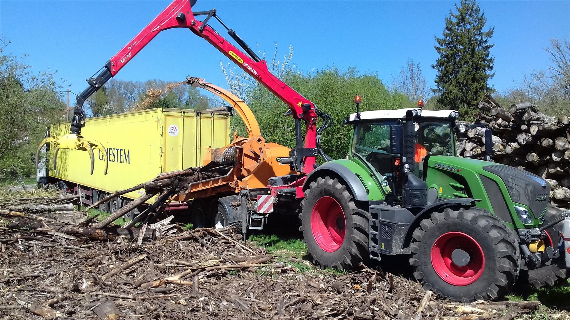 Déchiqueteuse à plaquettes Valormax Noremat Jenz 4